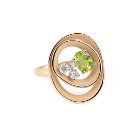         Roségold, Ringe, Cammilli Dune Solar Color Ring GAN3391JT11
