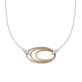         Roségold, Halsschmuck, Cammilli Dune Chic Pavé Halskette GCO3678PAVN