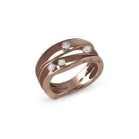         Gold farbig veredelt, Ringe, Cammilli Dune Ring GAN0778C