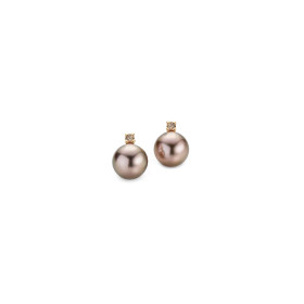         Gelbgold, Ohrringe, Gellner H2O Ohrstecker 5-22019-23