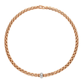         Roségold, Halsschmuck, FOPE Eka Flex'it Collier 70705CX_XX_R_XBX_043