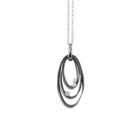         Gold farbig veredelt, Halsschmuck, Cammilli Dune Anhänger mit Halskette GPE1245E