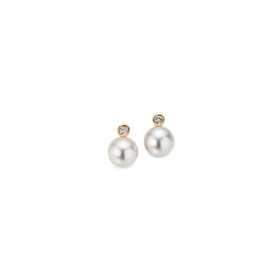         Gelbgold, Ohrringe, Gellner H2O Ohrstecker 5-22018-10