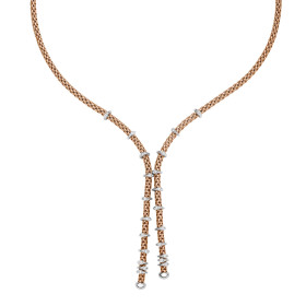         Roségold, Halsschmuck, FOPE Prima Halskette 74708CX_BB_R_XBX_043