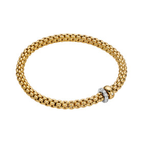        Gelbgold, Armschmuck, FOPE Solo Flex'it Armband 62406BX_PB_G_BGX_0XS