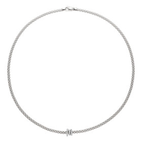         Weißgold, Halsschmuck, FOPE Prima Flex'it Collier 74408CX_PB_B_BBB_043