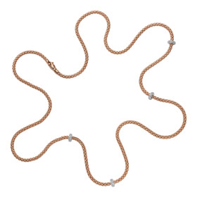         Roségold, Halsschmuck, FOPE Prima Collier 74508C4_BB_R_XBX_080