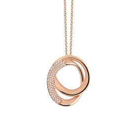         Roségold, Halsschmuck, Cammilli Firenze Galaxy Anhänger mit Halskette GPE3651GALP