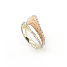         Gelbgold &amp; Roségold, Ringe, Cammilli Regina Ring GAN3141R