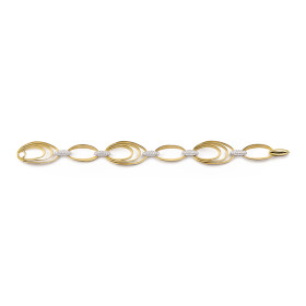         Gelbgold, Armschmuck, Cammilli Dune Chic Pavé Armband GBR3679PAVU