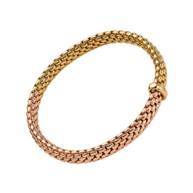         Gelbgold &amp; Roségold, Armschmuck, FOPE Vendôme Flex'it Armband 01M02B2_BB_3_XGX_0XS