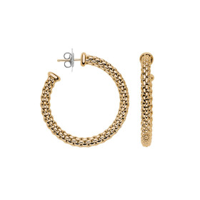         Gelbgold, Ohrringe, FOPE Essentials Creolen 02E06OX_XX_G_XXX_000