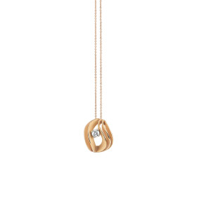         Roségold, Halsschmuck, Cammilli Velaa Star Anhänger mit Halskette GPE3255J