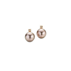         Gelbgold, Ohrringe, Gellner H2O Ohrstecker 5-22021-21