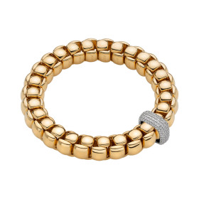         Gelbgold, Armschmuck, FOPE Luna Flex'it Armband 52107BX_PB_G_XBX_0XS