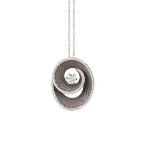         Gold farbig veredelt, Halsschmuck, Cammilli Athena Anhänger mit Halskette GPE3499ET40