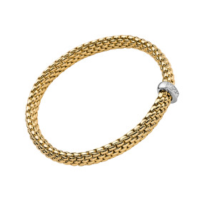         Gelbgold, Armschmuck, FOPE Vendôme Flex'it Armband 58402BX_BB_G_XBX_0XS