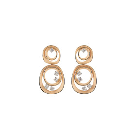         Roségold, Ohrringe, Cammilli Dune Loops Ohrringe GOR3518J