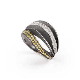         Gold farbig veredelt, Ringe, Cammilli Velaa Color Ring GAN3298V07E