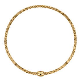         Gelbgold, Halsschmuck, FOPE Solo Flex'it Halskette 62606CX_BN_G_XXX_034