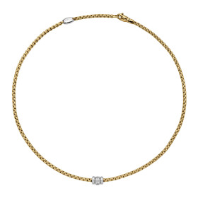         Gelbgold, Halsschmuck, FOPE Eka Halskette 73101C3_PB_G_BBB_043