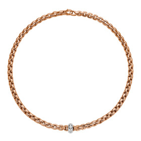         Roségold, Halsschmuck, FOPE Eka Flex'it Collier 70705CX_BB_R_XBX_043