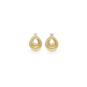         Gelbgold, Ohrringe, Cammilli Velaa Star Ohrringe GOR3241U
