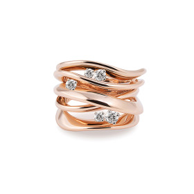         Roségold, Ringe, Cammilli Firenze Icon Lux Ring GAN3688ICLP