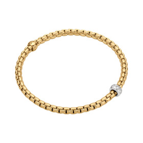         Gelbgold, Armschmuck, FOPE Eka Flex'it Armband 73101BX_BB_G_XBX_0XS