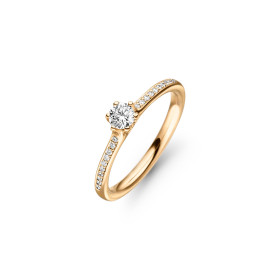        Roségold, Ringe, Henrich & Denzel Diva Solitärring RS006.02000
