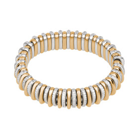         Gelbgold &amp; Weißgold, Armschmuck, FOPE Panorama Flex'it Armband 58904BX_BB_B_GBX_0XS