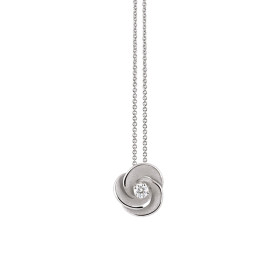         Weißgold, Halsschmuck, Cammilli Desert Rose Anhänger mit Halskette GPE3234W