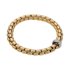         Gelbgold, Armschmuck, FOPE Eka Flex'it Armband 60711BX_PB_G_XBX_0XS