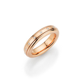         Roségold, Ringe, A. Odenwald Tango Ring 33845 0140 RG