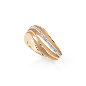         Roségold, Ringe, Cammilli Velaa Waves Ring GAN3371J
