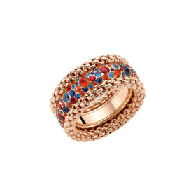         Roségold, Ringe, FOPE Bubble Ring 71208AX_P5_R_XRX_140