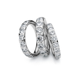         Platin, Ringe, Henrich & Denzel Manon Memoireringe  P1318.17000-P0325.15000-P0308.21000