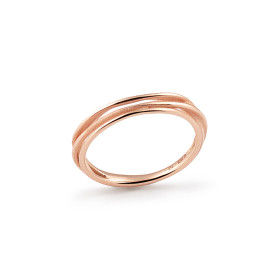         Roségold, Ringe, Cammilli Love Song Ehering GAN2626P
