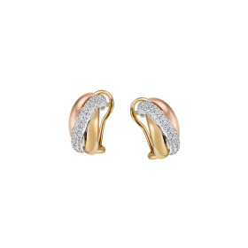         Gelbgold, Ohrringe, Frank Trautz Creolen Classic 8-08950-71-0068