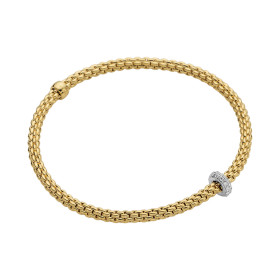         Gelbgold, Armschmuck, FOPE Prima Flex'it Armband 74508BX_BB_G_XBX_0XS
