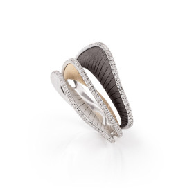         Roségold &amp; Weißgold, Ringe, Cammilli Regina Ring GAN3114T