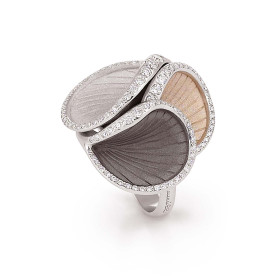         Weißgold, Ringe, Cammilli Musa Ring GAN2522T
