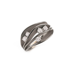         Gold farbig veredelt, Ringe, Cammilli Dune Loops Ring GAN3520E