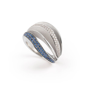         Weißgold, Ringe, Cammilli Velaa Color Ring GAN3298V01W