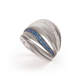         Weißgold, Ringe, Cammilli Velaa Color Ring GAN3297V01W