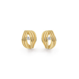         Gelbgold, Ohrringe, Cammilli Velaa Star Ohrringe GOR3248U