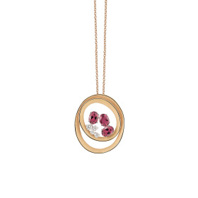         Roségold, Halsschmuck, Cammilli Dune Solar Color Anhänger mit Halskette GPE3389JT10