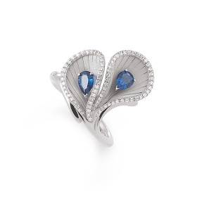         Weißgold, Ringe, Cammilli Premiere Color Ring GAN2076W