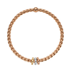         Roségold, Armschmuck, FOPE Eka Flex'it Armband 73901BX_XX_R_RBG_0XS