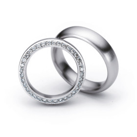         Henrich & Denzel Acanto Trauringe P4239.55036-P1905.55000